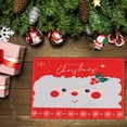 thumbnail image 1 of Christmas Placemats Dish Mat Dining Table Mats Red SantaTruck Car Snowflake Waterproof Kitchen Placemats For Indoor Home Farmhouse Christmas Party Decoration Table Cloths, 1 of 6