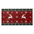 Christmas Placemats For Dining Table Set Of 4 Snowflake Buffalo Plaid