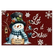 Christmas Placemats Table Placemats 12x18 In Seasonal Table Mats Decoration Winter Xmas Holiday Placemats Decoration For Home Dining Room