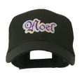 thumbnail image 1 of Christmas Plaid Noel Embroidered Cap - Black OSFM, 1 of 5