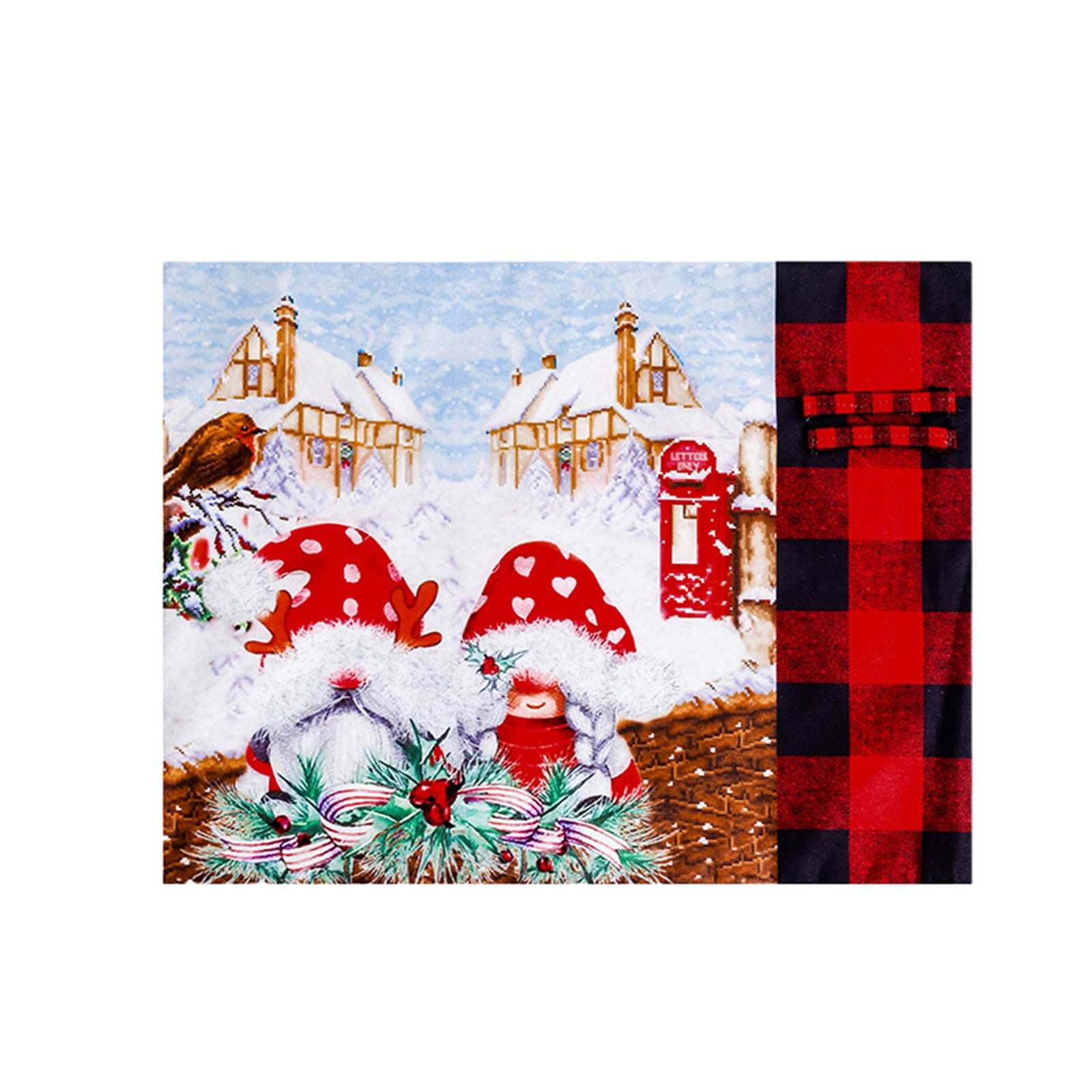 Christmas Plastic Placemats Xmas Holiday Placemats for Dining Table