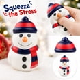 thumbnail image 1 of Christmas Plush Figure Squeeze Toy, Soft Holiday Sensory Fidget, Slow Rising Decompression Toy For Desk, Home, Travel, Relaxation And Festive Gift, 1 of 4