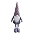 thumbnail image 1 of Christmas Plush Gnomes Doll Ornament-Lovely Retractable Spring Legs Gnomes Doll Table Decor for Home Shelf Fireplace Ornaments Holiday Party Christmas Decorations(19.29"*7.48"), 1 of 6