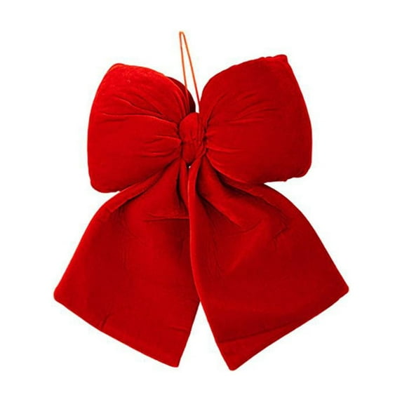 Christmas Plush Large Bow Decoration, Versatile Ornament For Parties Weddings And Events, Diy Craft Accessory For Home And Celebration Styling