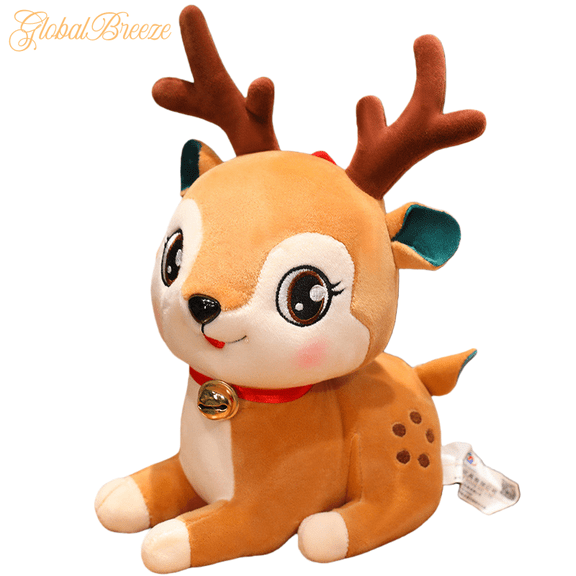 Christmas Plush Toy Set, Fluffy Santa Claus, Reindeer and Christmas Tree Stuffed Decorations, Soft Cozy Holiday Plush for Home Décor and Gift Display