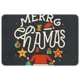 thumbnail image 1 of Christmas Polyester Non-Slip Machine Washable Bath Rug Door Carpet Chair Rug, 1 of 6