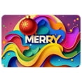 thumbnail image 1 of Christmas Polyester Non-Slip Machine Washable Indoor Rug Floor Mat Chair Rug, 1 of 6