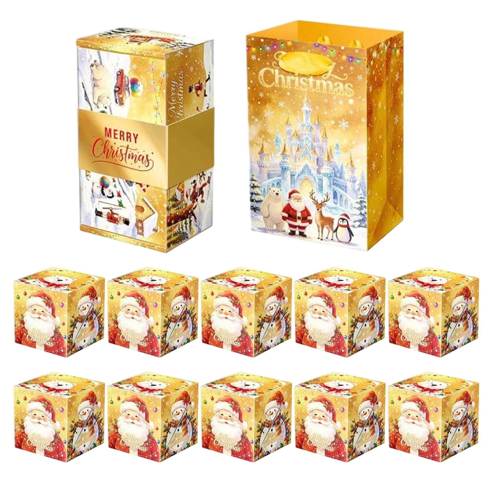 Christmas Pop-Up Surprise Gift Box, Explosion Money Gift Box, Folding ...