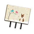 thumbnail image 1 of Christmas Presents Between Friends Bull Terrier Brindle Leash or Key Holder, 1 of 1