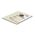 thumbnail image 1 of Christmas Presents Between Friends French Bulldog Black & White Mouse Pad, Hot Pad or Trivet, 1 of 1