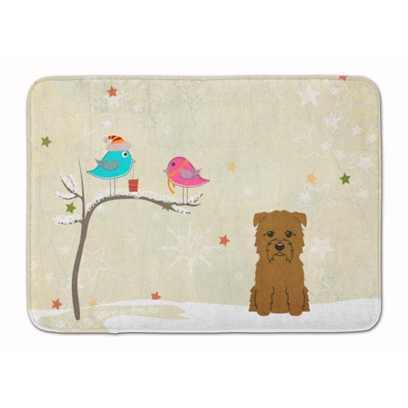 Christmas Presents Glen of Imal Tan Machine Washable Memory Foam Mat