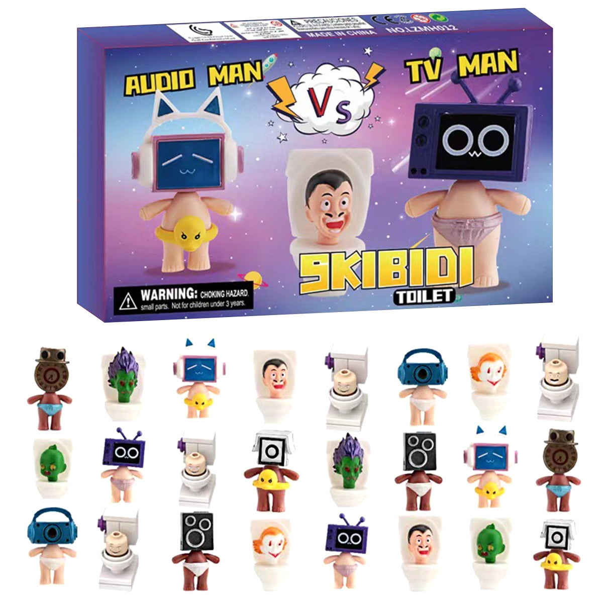 Christmas Presents for Kids! Skibidi Advent Calendar 2024 Kids