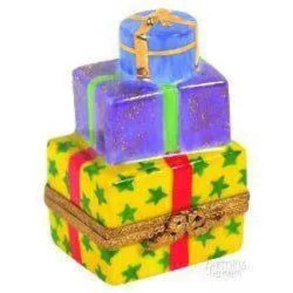 Christmas Presents Limoges Box for Holiday Gifting Limoges Box Porcelain Figurine