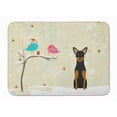 thumbnail image 1 of Christmas Presents Manchester Terrier Machine Washable Memory Foam Mat, 1 of 1