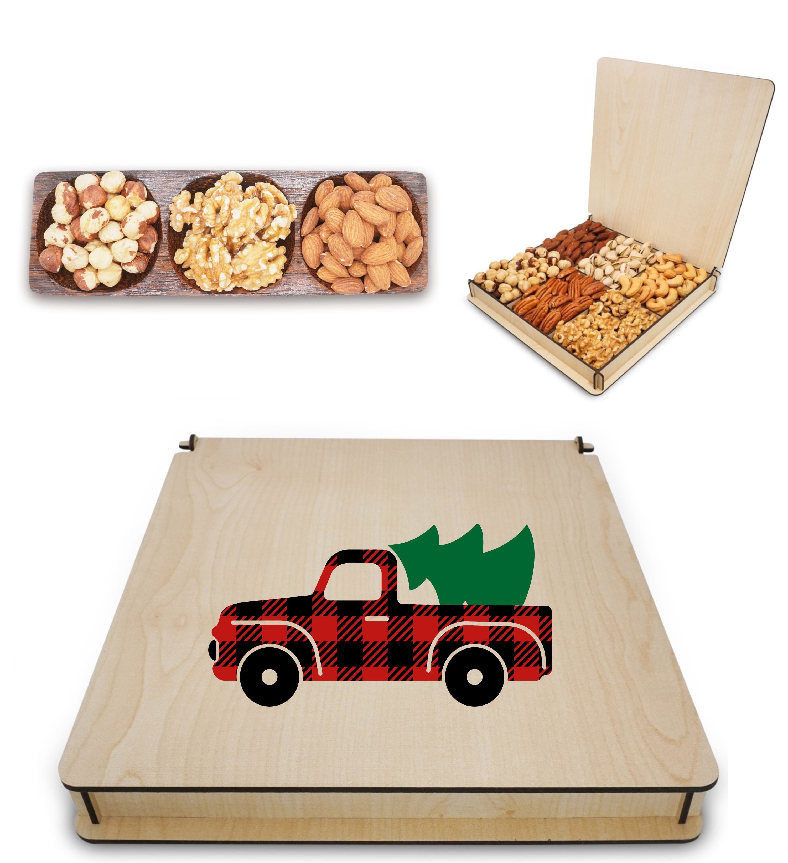 Christmas Presents, Snack Box, Secret Garden's, Nut Gourmet Assortment, Holiday Basket, Family