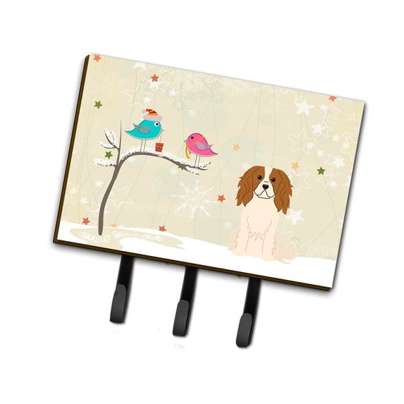 Christmas Presents between Friends Cavalier King Charles Spaniel Leash or Key Holder