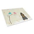 thumbnail image 1 of Christmas Presents between Friends Cocker Spaniel - Black and Tan Glass Cutting Board Large, 1 of 2