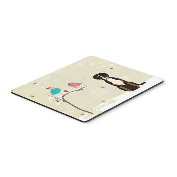 Christmas Presents between Friends Greater Swiss Mountain Dog Mouse Pad Hot Pad or Trivet