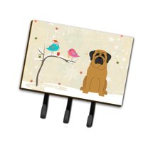 Christmas Presents between Friends Mastiff Leash or Key Holder