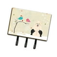 thumbnail image 1 of Christmas Presents between Friends Old English Sheepdog Leash or Key Holder, 1 of 4