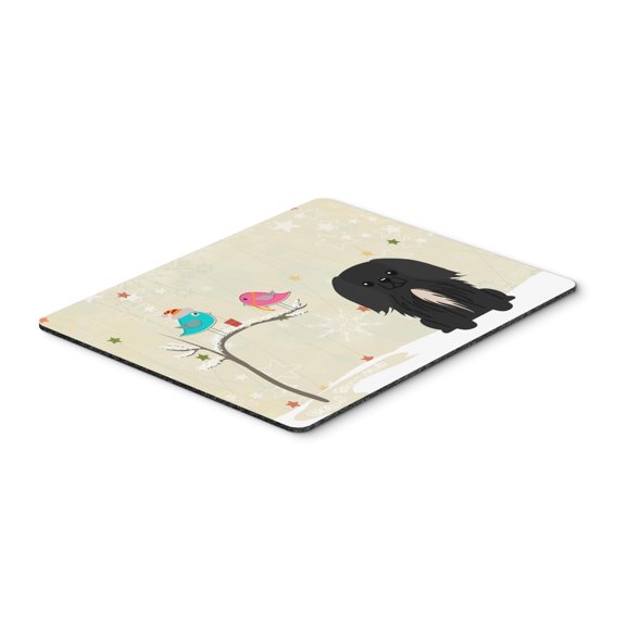 Christmas Presents between Friends Pekingese - Black Mouse Pad Hot Pad or Trivet