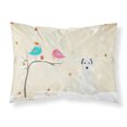 thumbnail image 1 of Christmas Presents between Friends Schnauzer - White Fabric Standard Pillowcase, 1 of 2