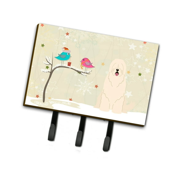 Christmas Presents between Friends South Russian Sheepdog Leash or Key Holder