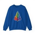thumbnail image 1 of Christmas Pride: Rainbow Fir-tree Sweatshirt - Crewneck Sweatshirt, 1 of 4