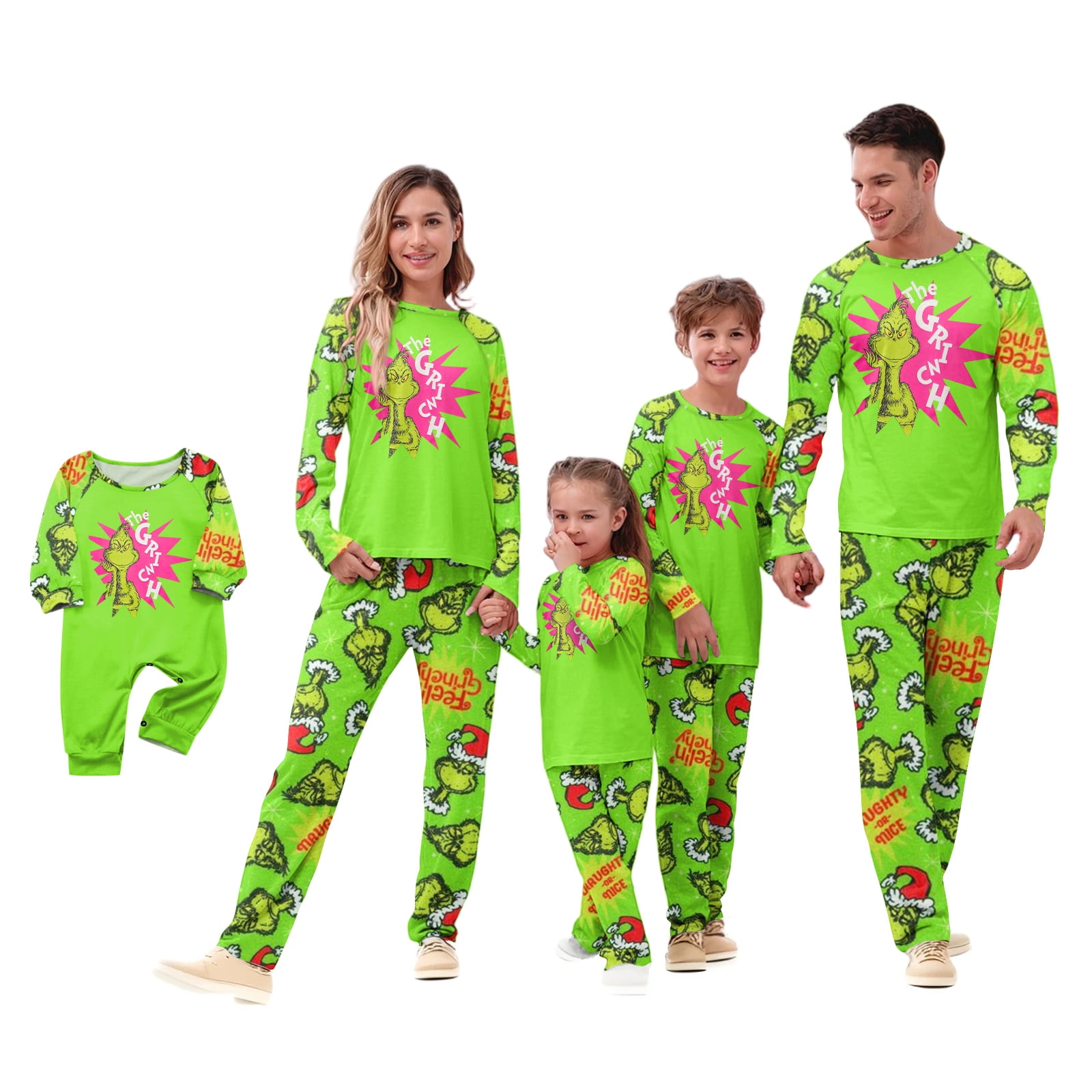 Christmas Print Family Set Long Sleeved Top And Pants Family Set Parent Christmas Print Family Set Long Sleeved Top And Pants Family Set Parent