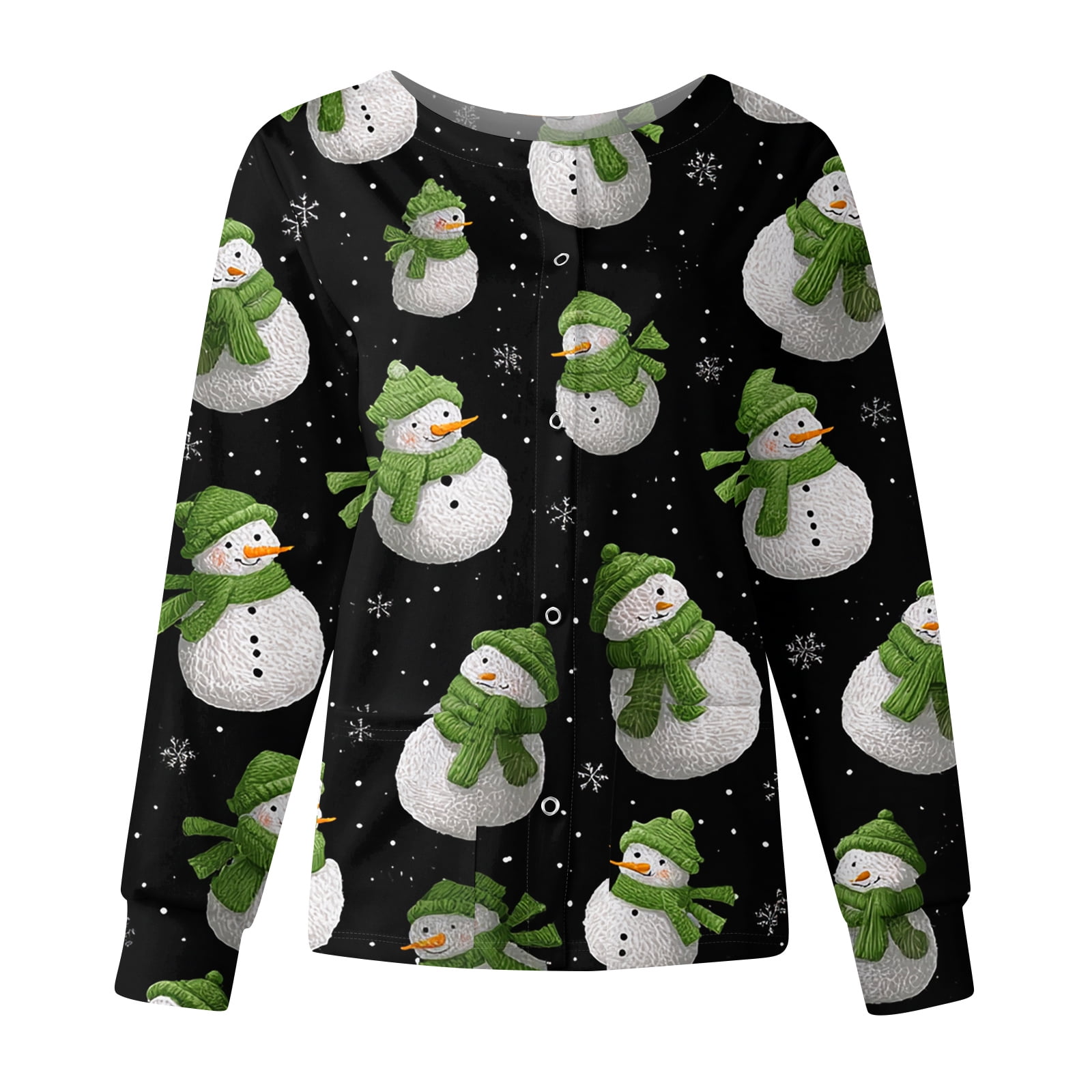 Christmas Print Long Sleeve Lightweight Cardigan for Women Ugly Christmas Print Long Sleeve Lightweight Cardigan for Women Ugly