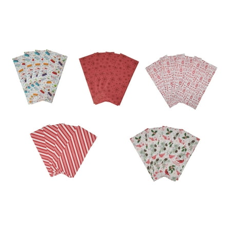 Christmas Printed Tissue Paper 100 Sheets (All Printed)