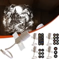 Christmas Projector Indoor,Merry Glow Christmas Projector With 3/6/8/14 ...