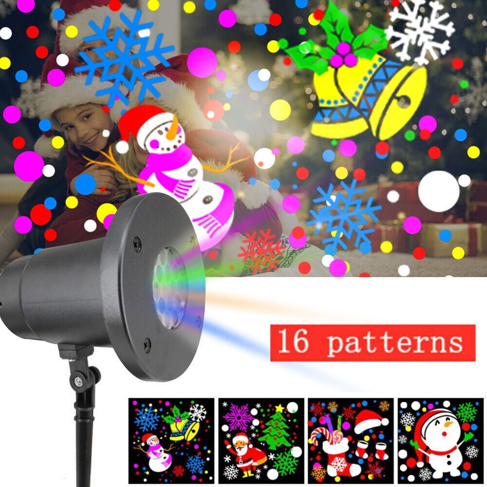 Christmas Projector Lights, Led Holiday Projector Light with 16