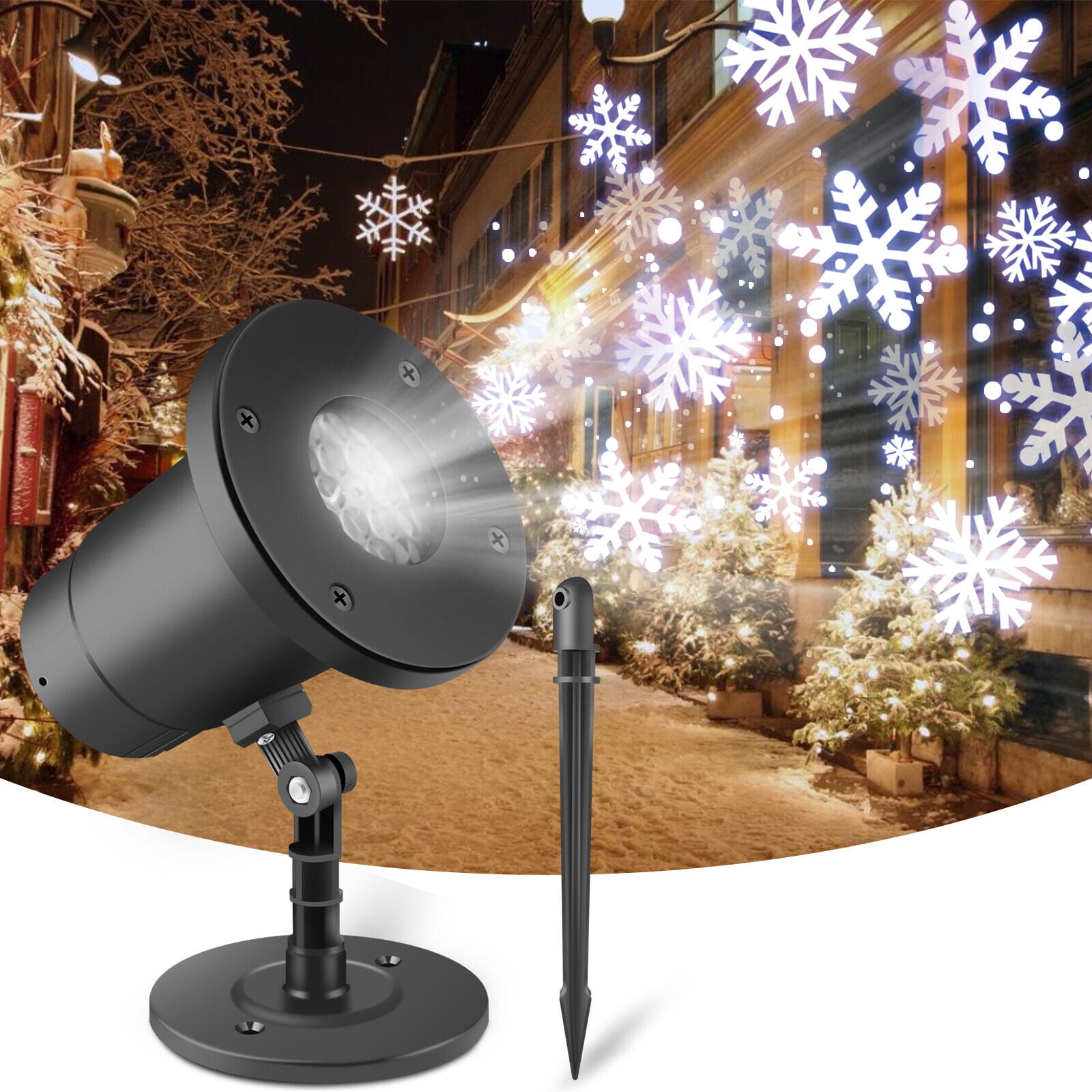 Christmas Projector Lights, Rotating LED Snowfall Projector Lights