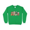 thumbnail image 1 of Christmas Pugs and Coffee Sweatshirt, 1 of 11