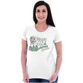 thumbnail image 1 of Christmas Puppy Gingerbread Cookie Womens Slim Fit Graphic Tee Brisco Brands X, 1 of 5
