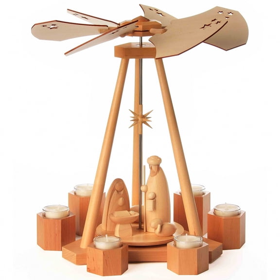 Christmas Pyramid Delta Pyramid Holy Night of Schalling