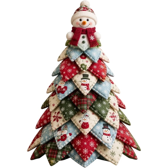 Christmas Quilt & Halloween Quilt Fabric Tree Kit, 3D Padded Sewing ...