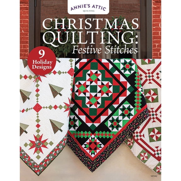 Christmas Quilting Festive Stitches Book by Annie's