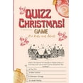 thumbnail image 1 of Christmas Quiz Game: Great Quiz Challenge for Kids and Adults: The Great Christmas Quiz Challenge for Kids and Adults: T, (Paperback), 1 of 1