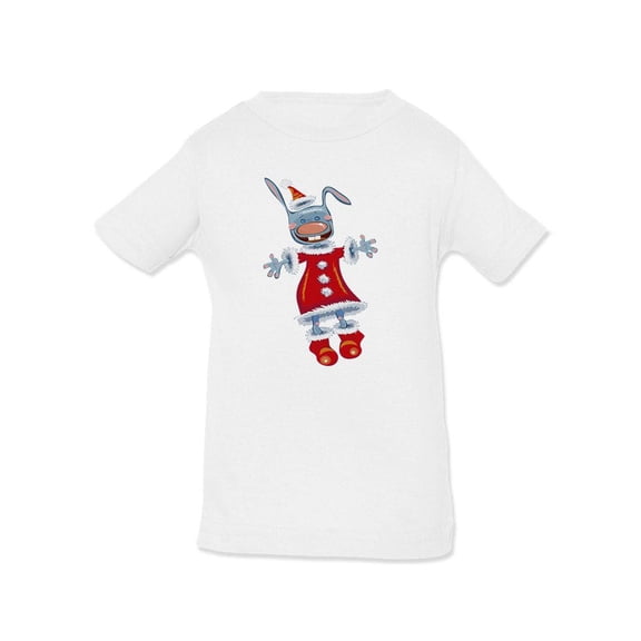 Christmas Rabbit T-Shirt Toddler -Image by Shutterstock,  3 Toddler