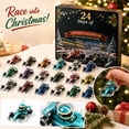 Formula 7 Solution Christmas Racing Car Advent Calendar 2026, 24 Pcs 2D Acrylic Formula ...