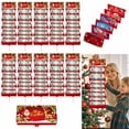 thumbnail image 1 of Christmas Red Envelope 10 Cards Christmas Surprise Party Red Envelope Money Box - Holiday Gift Storage Christmas10pcs, 1 of 7