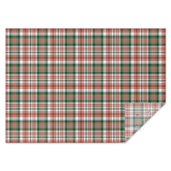 Christmas Red Green Plaid Table Cloth,Wrinkle Resistant Table Cover with Polyester,Waterproof Reusable Table Cloths for Home Decor Summer Spring Picnic Dining Holiday (Rectangle,60x84inch)