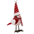 thumbnail image 1 of Christmas Red Simulated Bird Figurine Winter Decor - Cute Featherly Friends Ornaments for Table Top, Tiered Trays and Cardinal Gifts, 1 of 5