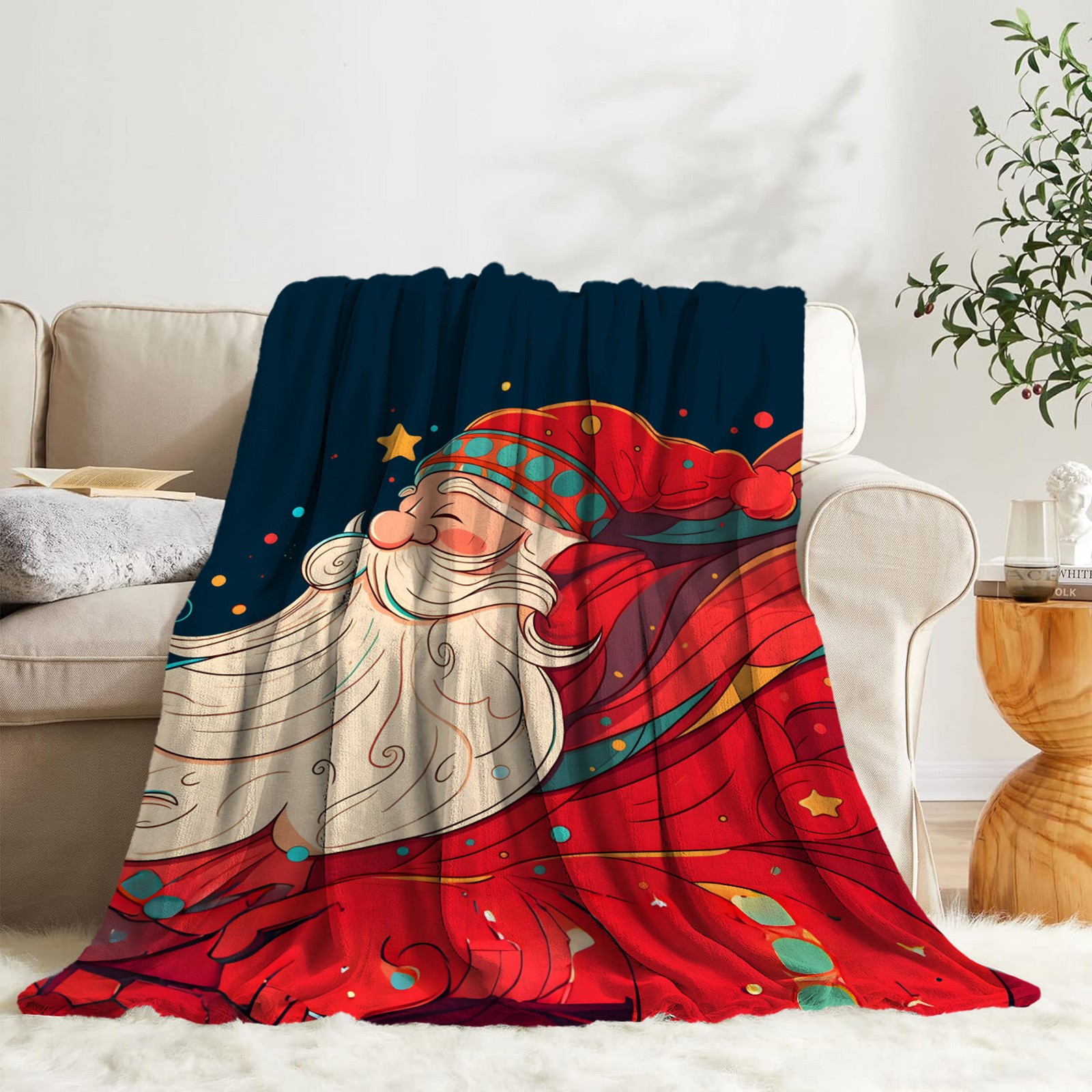 Christmas Reduced Price Christmas Throw Blanket Soft Plush Throw