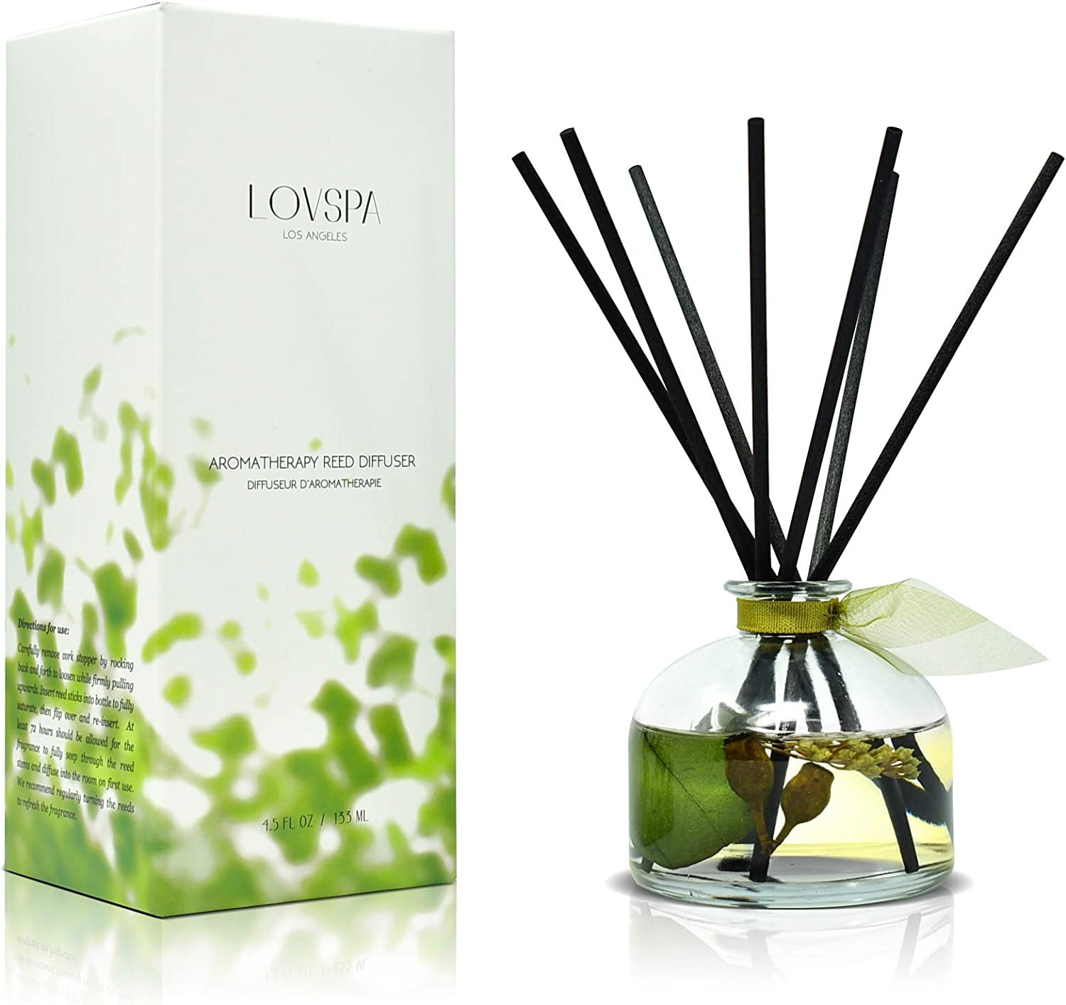 Christmas Reed Diffuser Set - Christmas Scented Reed Diffuser w/Fresh ...