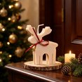 thumbnail image 1 of Christmas Reindeer Candle Scented Wax Clean Burning & Handmade for Dining Table Fireplace Mantel Christmas Decor by MPOISVA, 1 of 9