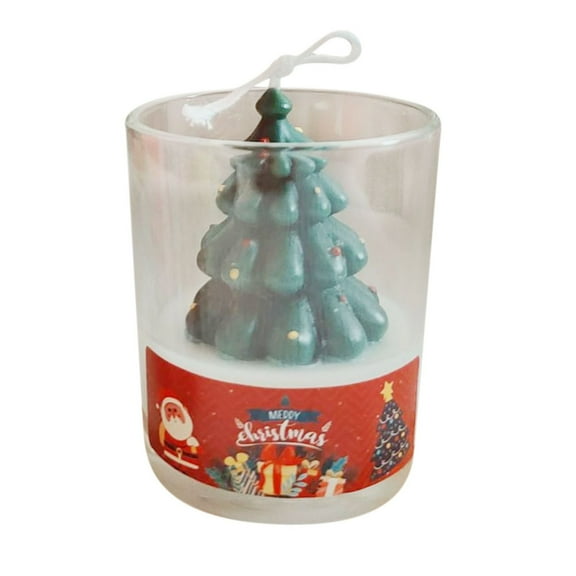 Christmas Reindeer Cup Candle Winter Scented Candle Soy Wax Aromatherapy Candle Christmas Holiday Party Decoration