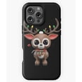 thumbnail image 1 of Christmas Reindeer Cutie Holiday Phone Case for iPhone 16 15 14 13 12 11 Pro Max, 1 of 2